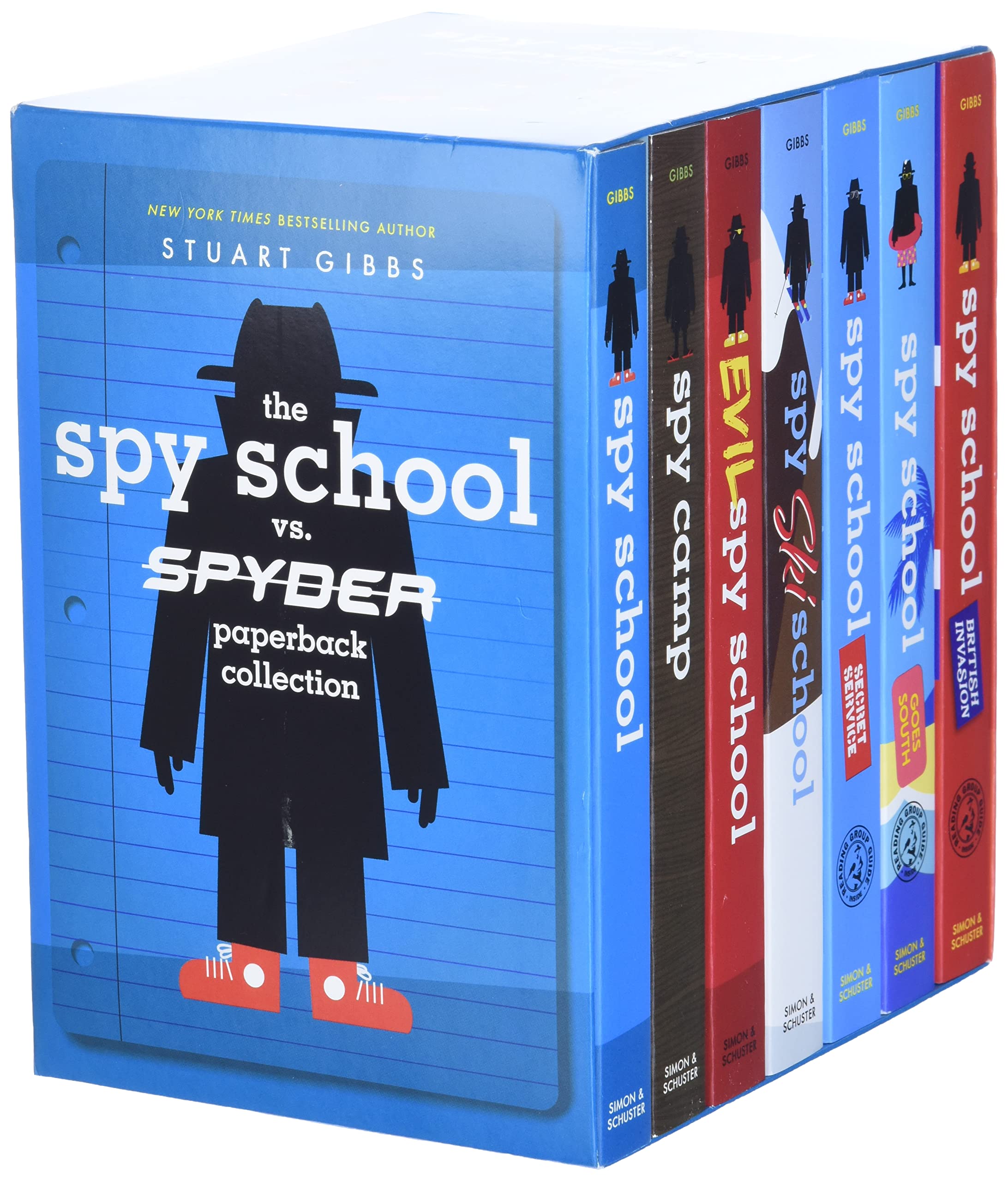 Collection　Spy　Animals　The　Spy　School　School　vs.　Paperback　SPYDER　Set):　(Boxed　–　Talking　Books