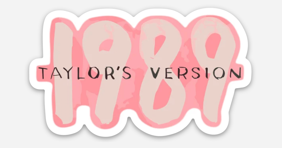 1989 Taylor's Version Sticker (Taylor Swift) – Talking Animals Books