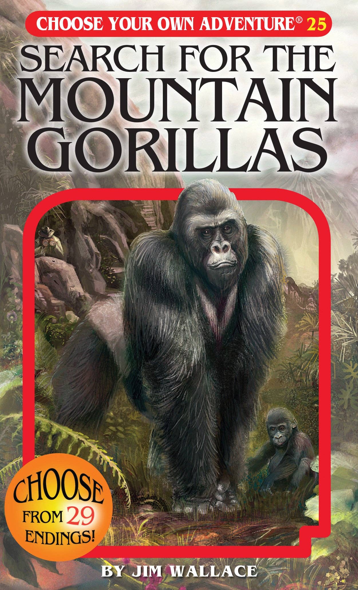 Search For The Mountain Gorillas, Children's Book