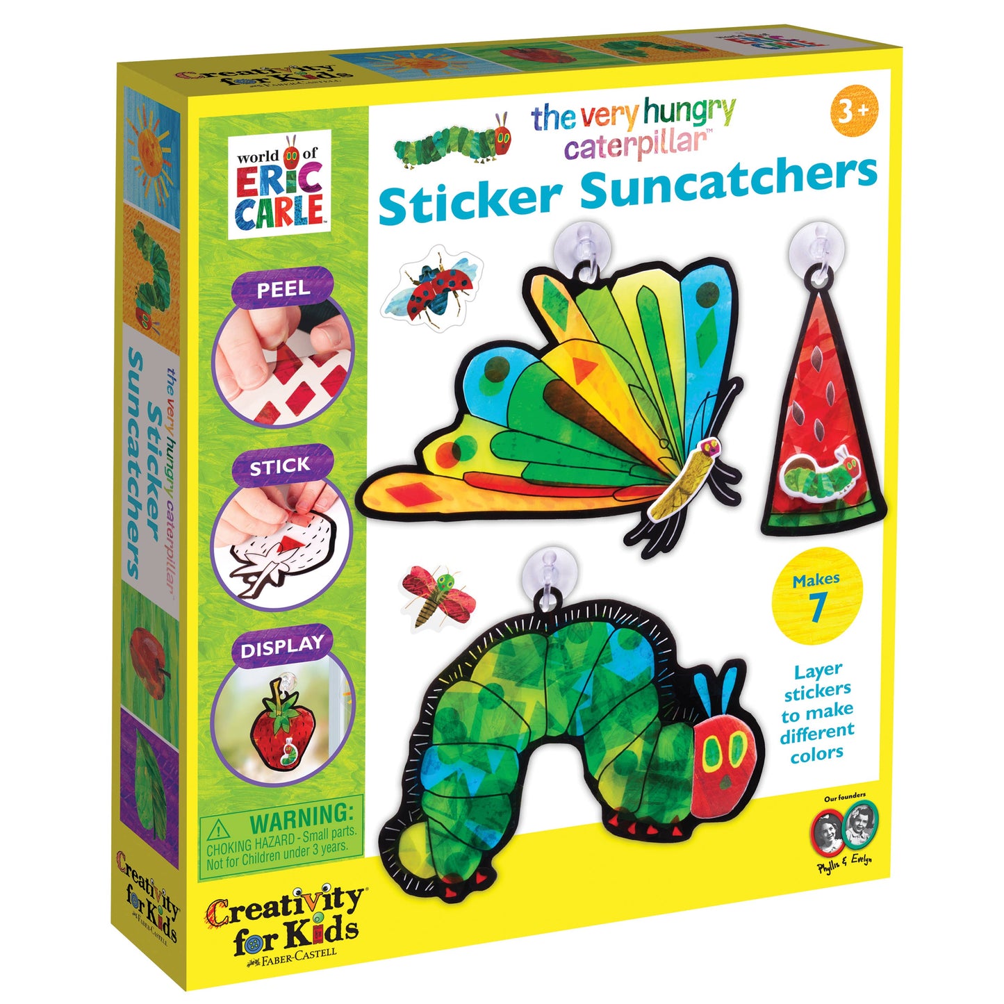 The Very Hungry Caterpillar Sticker Suncatchers Craft Kit