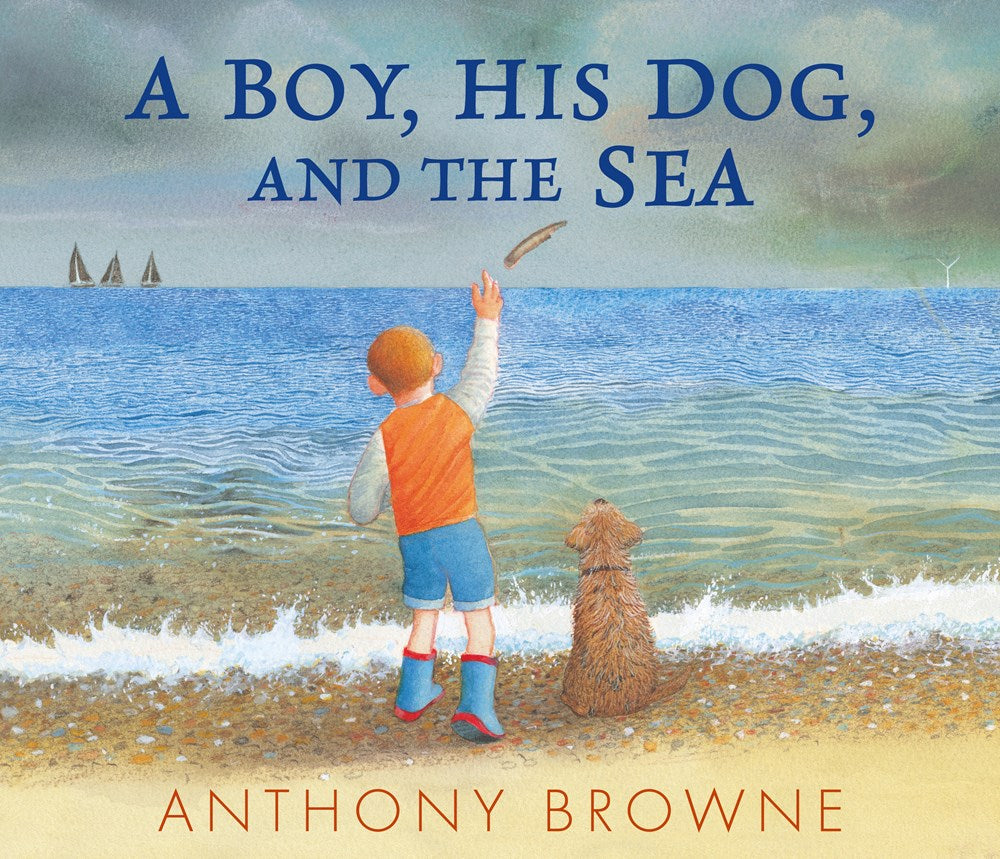 Boy, His Dog, And The Sea