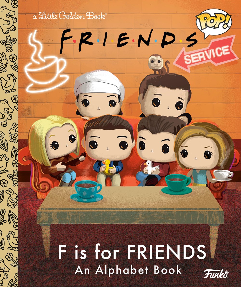 F Is For Friends Little Golden Book: An Alphabet Book