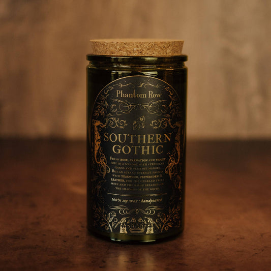 Candle - Southern Gothic | Soy Wax Jar Candle: Tall (15 oz)