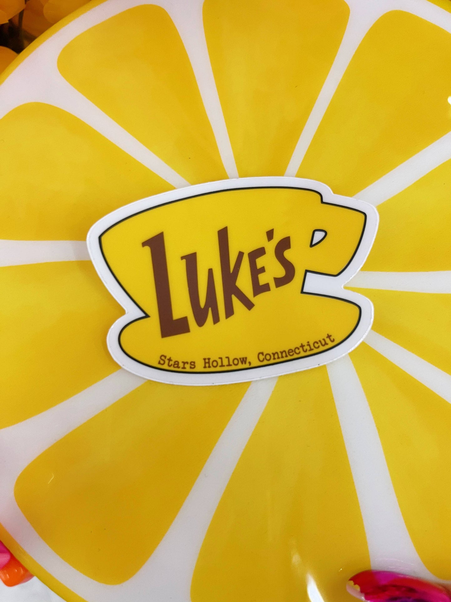 Gilmore Girls - Luke's Diner Coffee Sticker