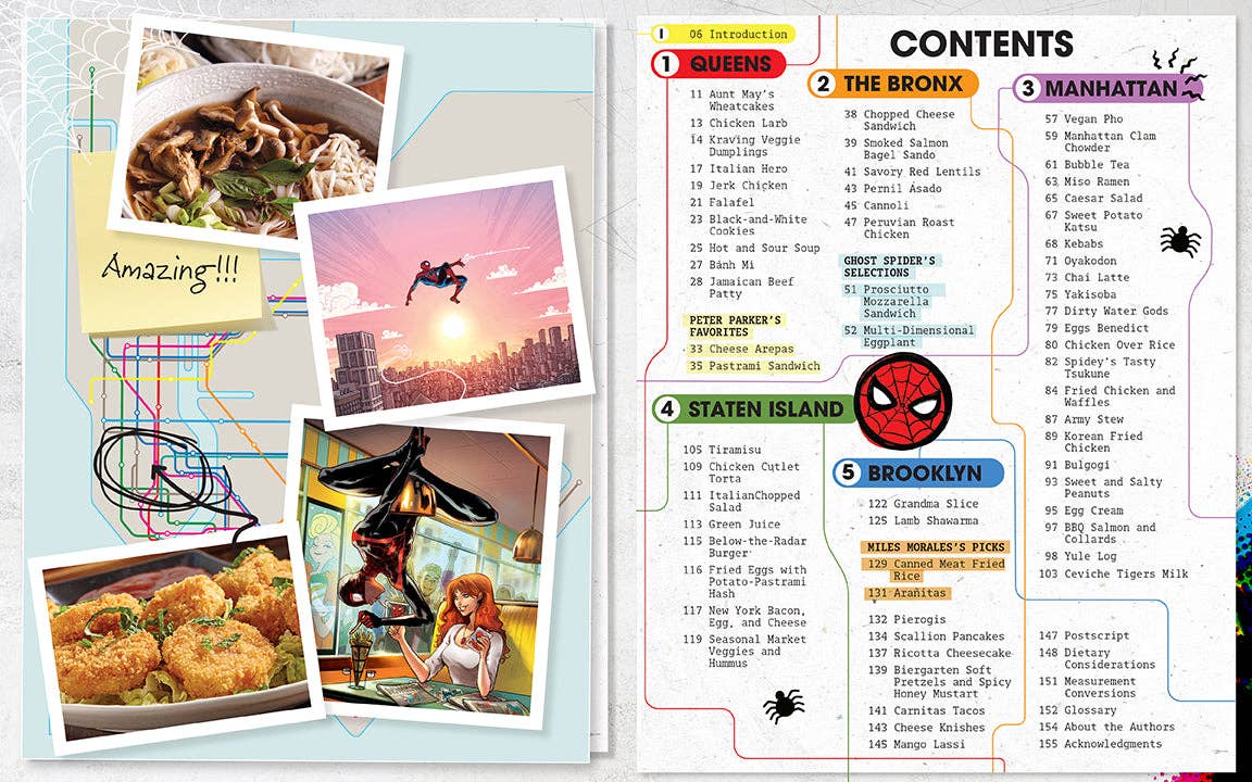 Marvel: Spider-Man: The Official Cookbook