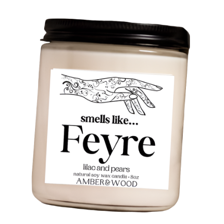 Candle - SJM - ACOTAR - Smells Like Feyre