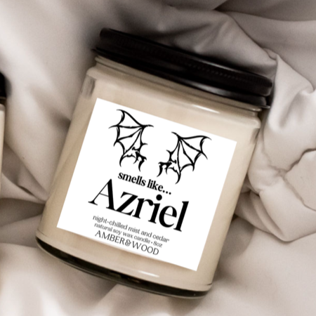 Candle - SJM - ACOTAR - Smells Like Azriel - Soy