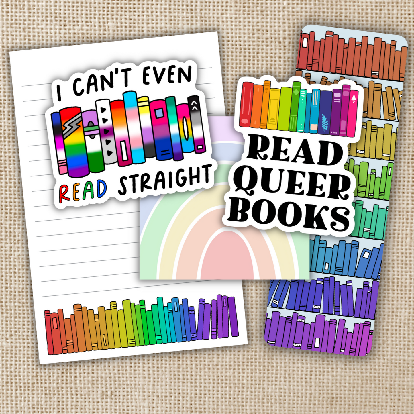 Stationery Boxed Gift Set - Queer Reader