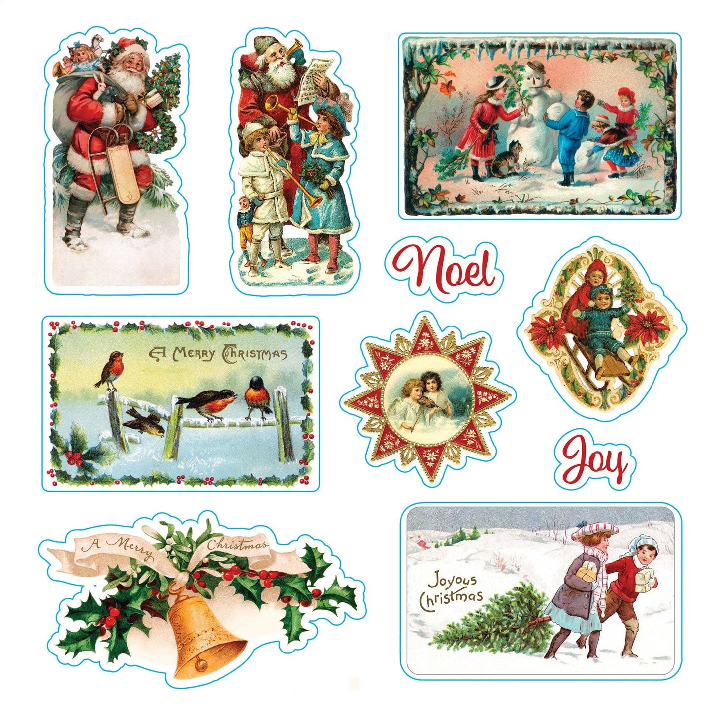 Sticker Book - Merry & Bright Christmas!