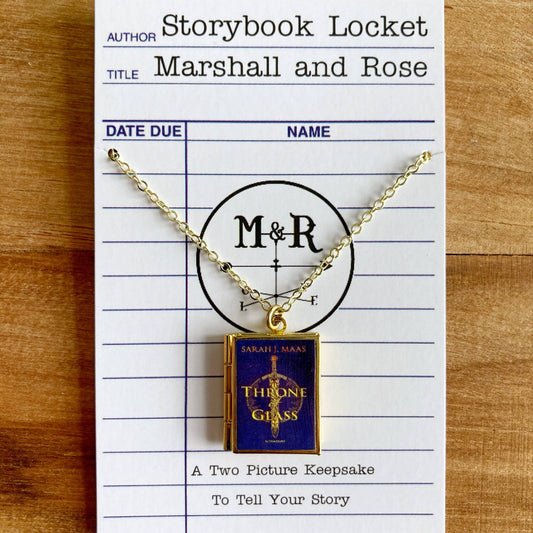 Book Locket Throne of Glass