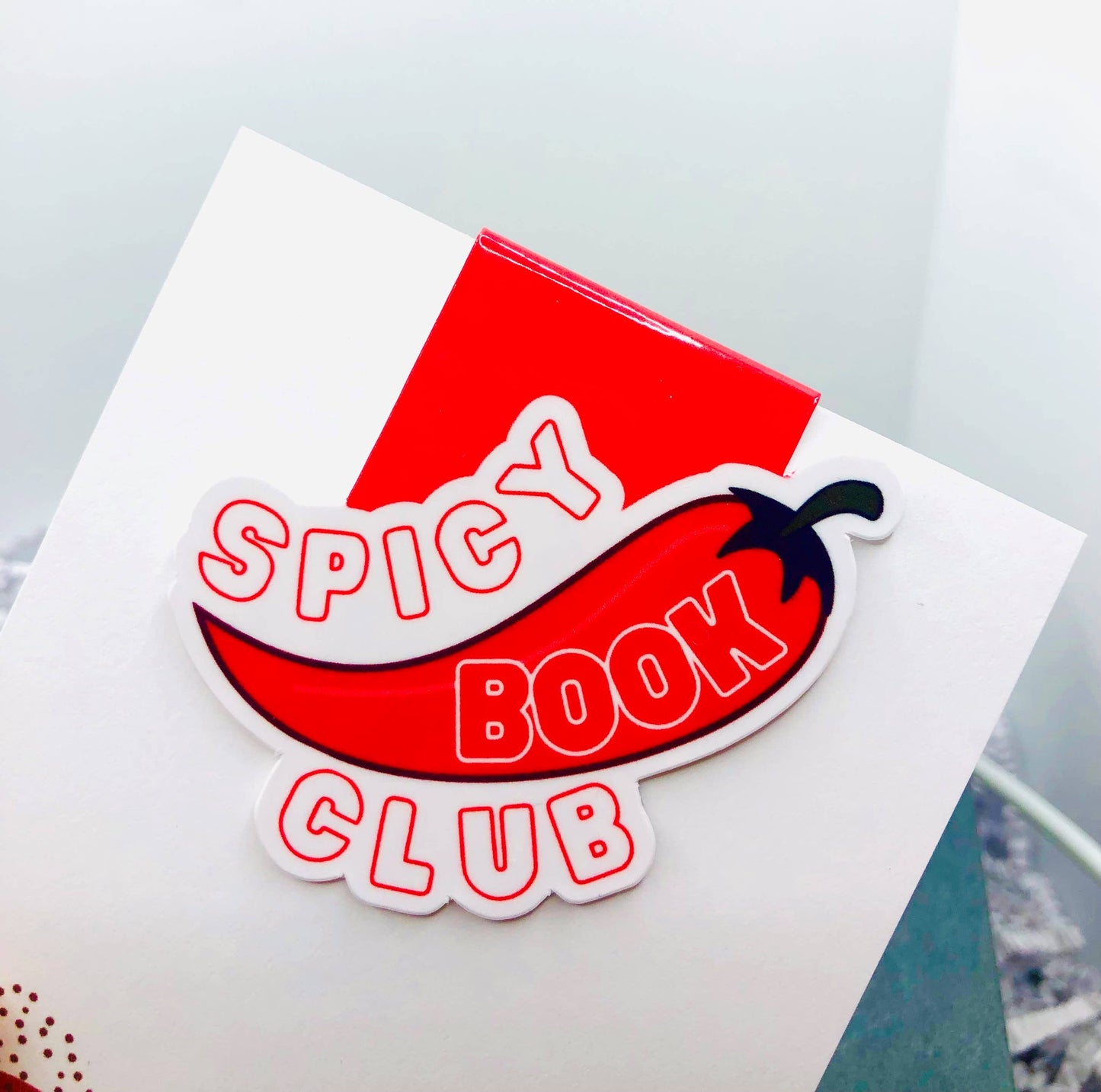 Magnetic Bookmark - Spicy Book Club