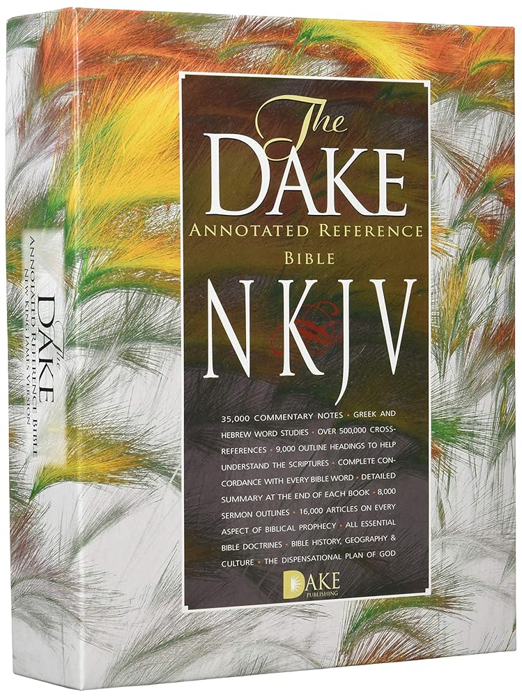 Dake NKJV Burgundy Bonded Leather: Dake NKJV Burg Bonded (Dake Nkjv) cover image