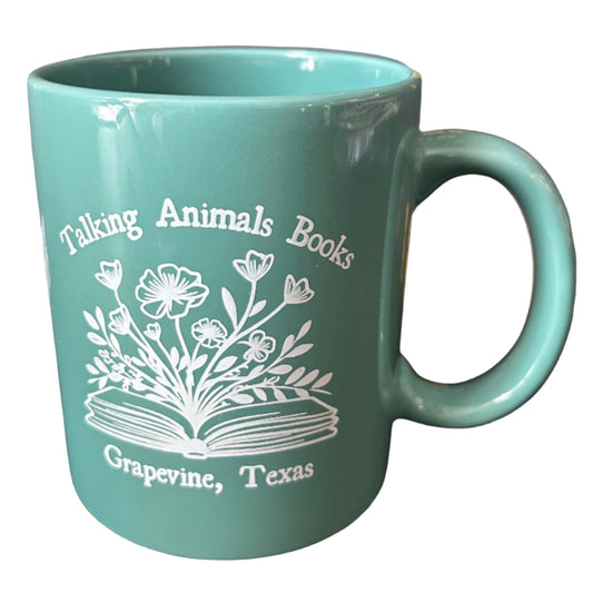 Mug - Talking Animals Books Mint Floral