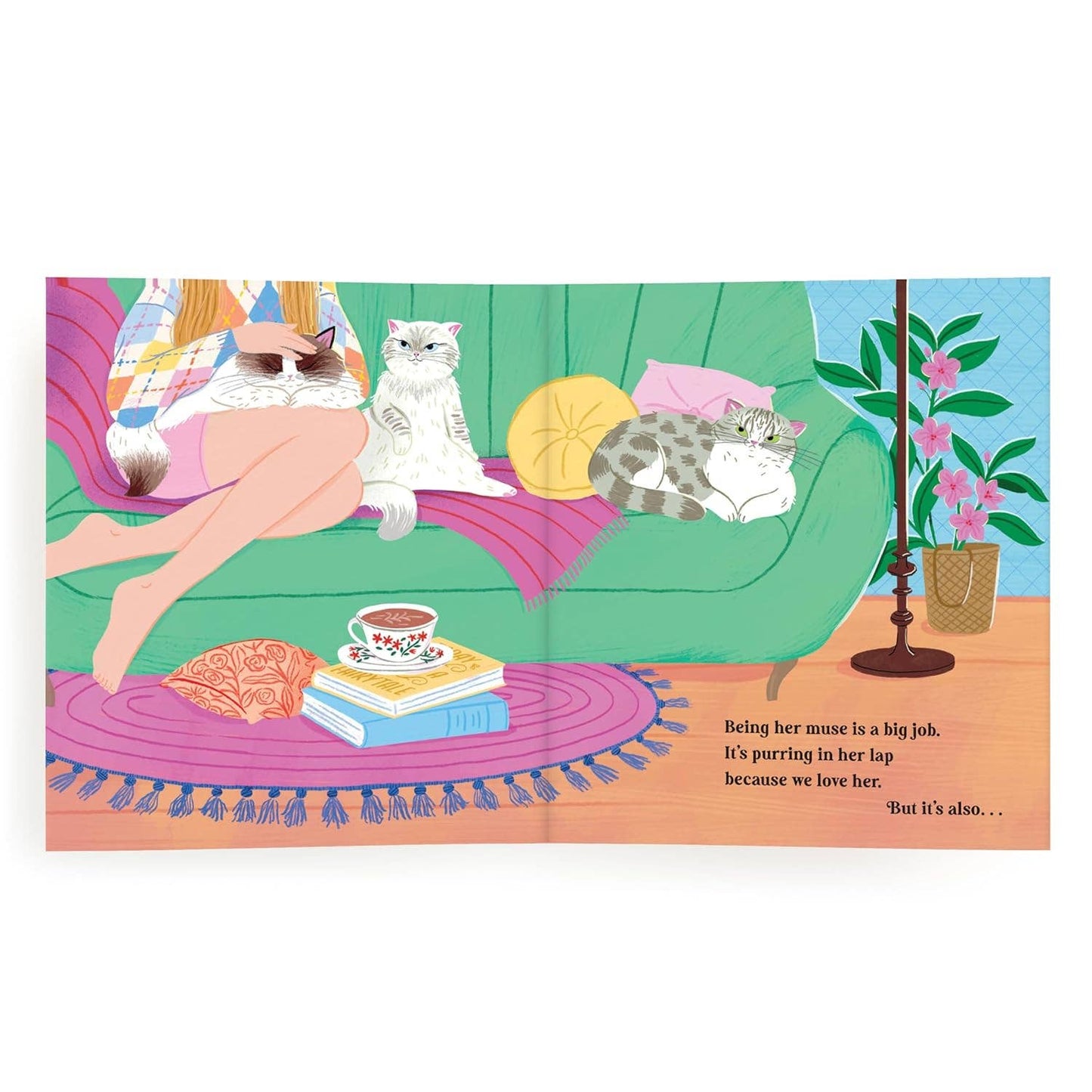 Karma Is Three Cats Picture Book