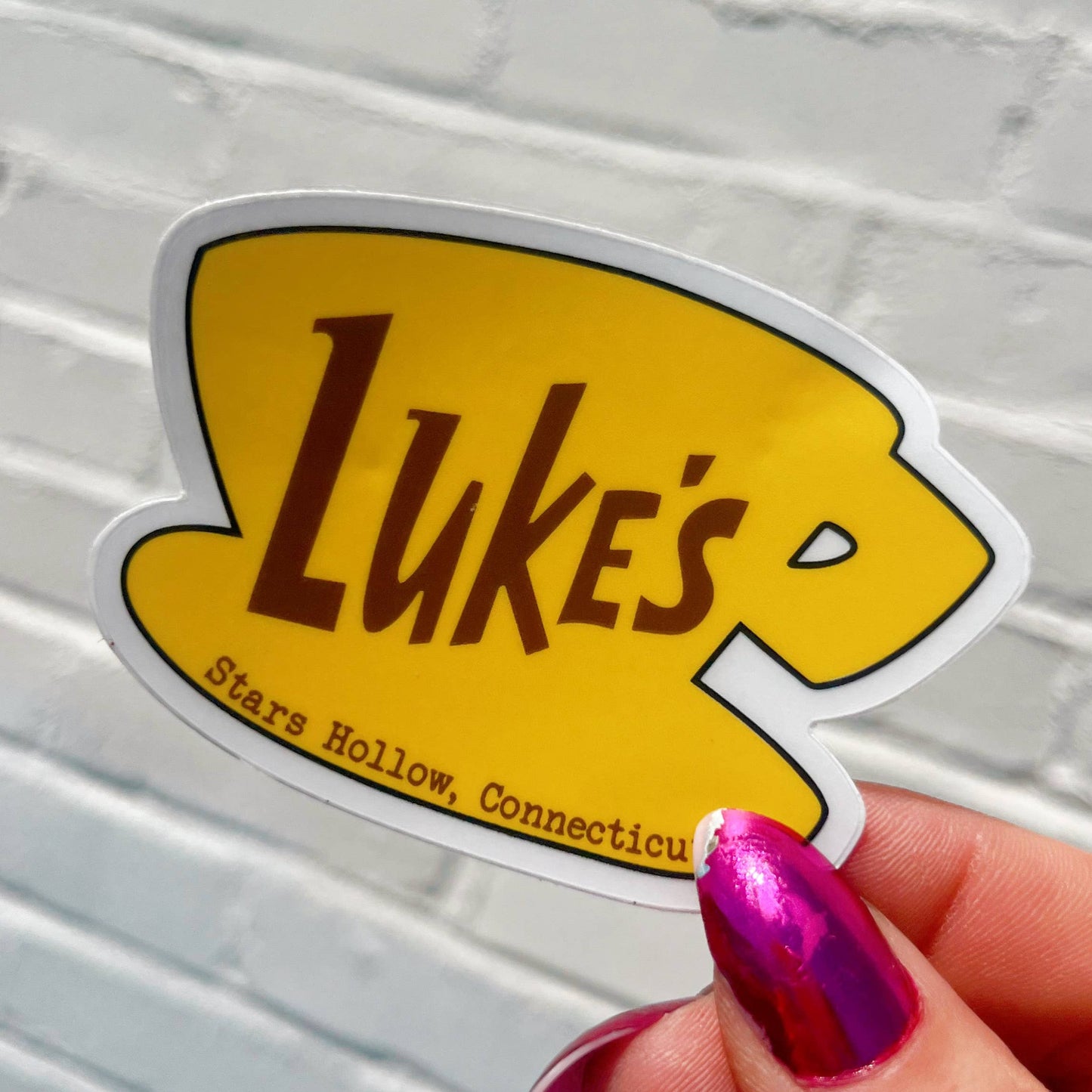 Gilmore Girls - Luke's Diner Coffee Sticker