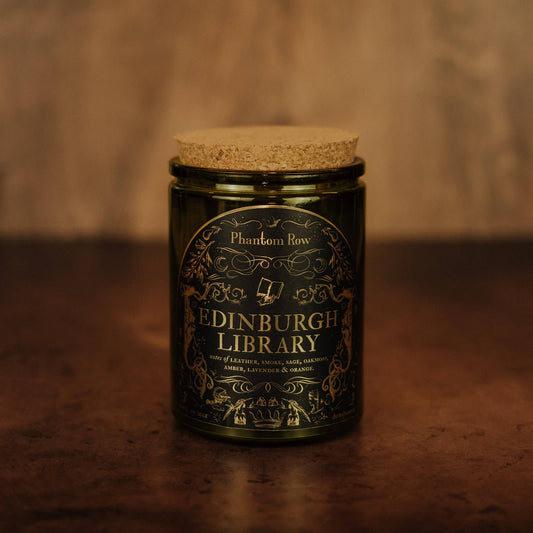 Candle - Edinburgh Library | Soy Wax Jar Candle: Standard (11 oz)