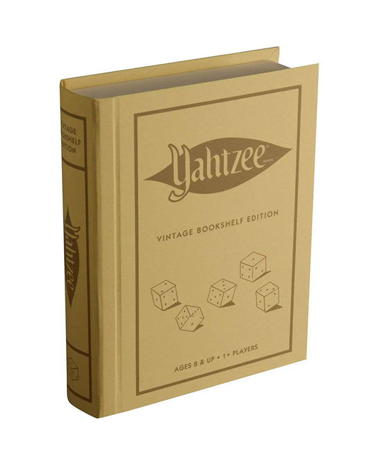 Game - Yahtzee Vintage Bookshelf Edition