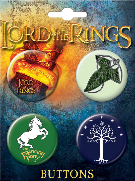 Button Set - Lord Of The Rings