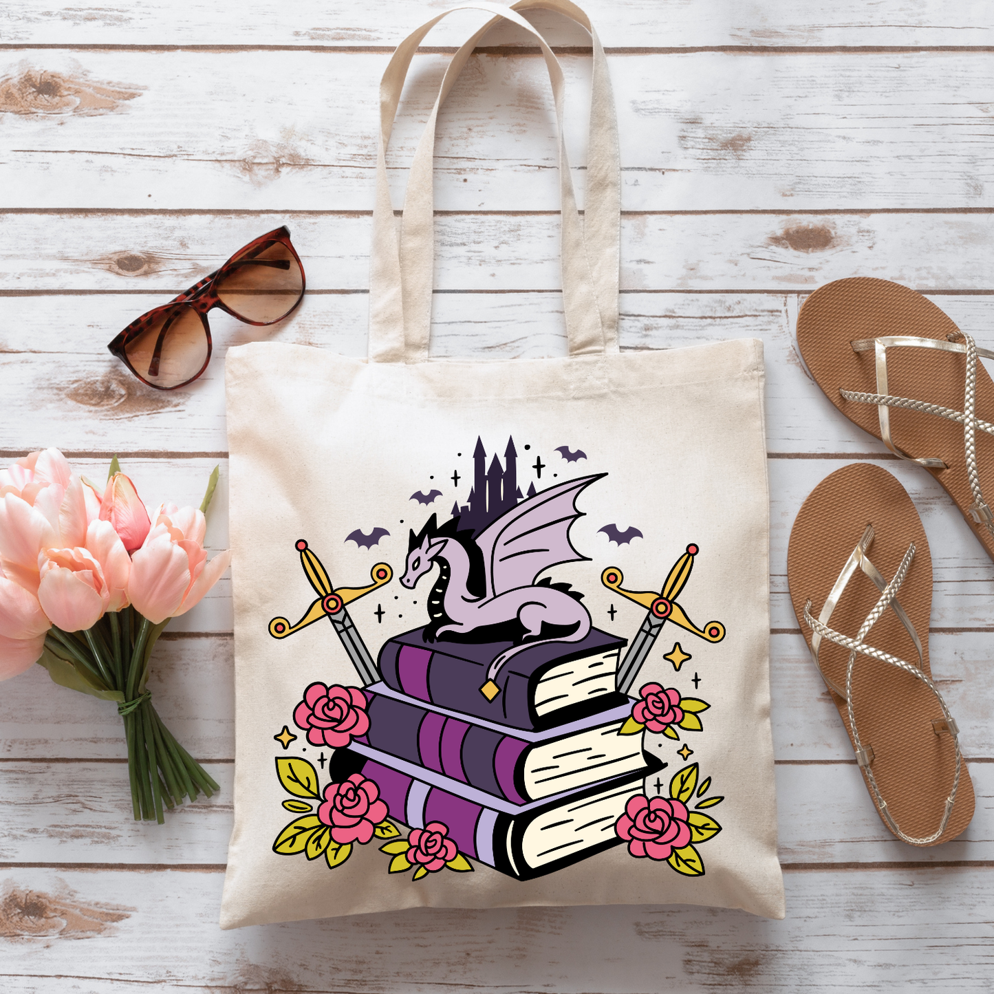 Tote Bag - Romantasy Dragon