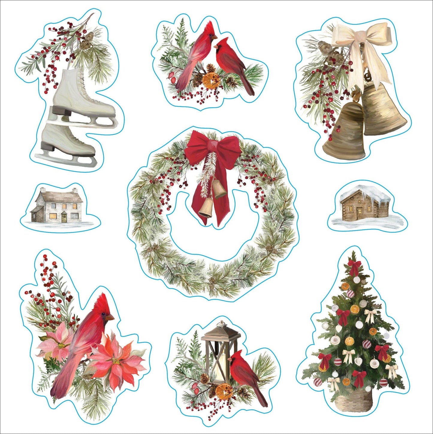 Sticker Book - Merry & Bright Christmas!