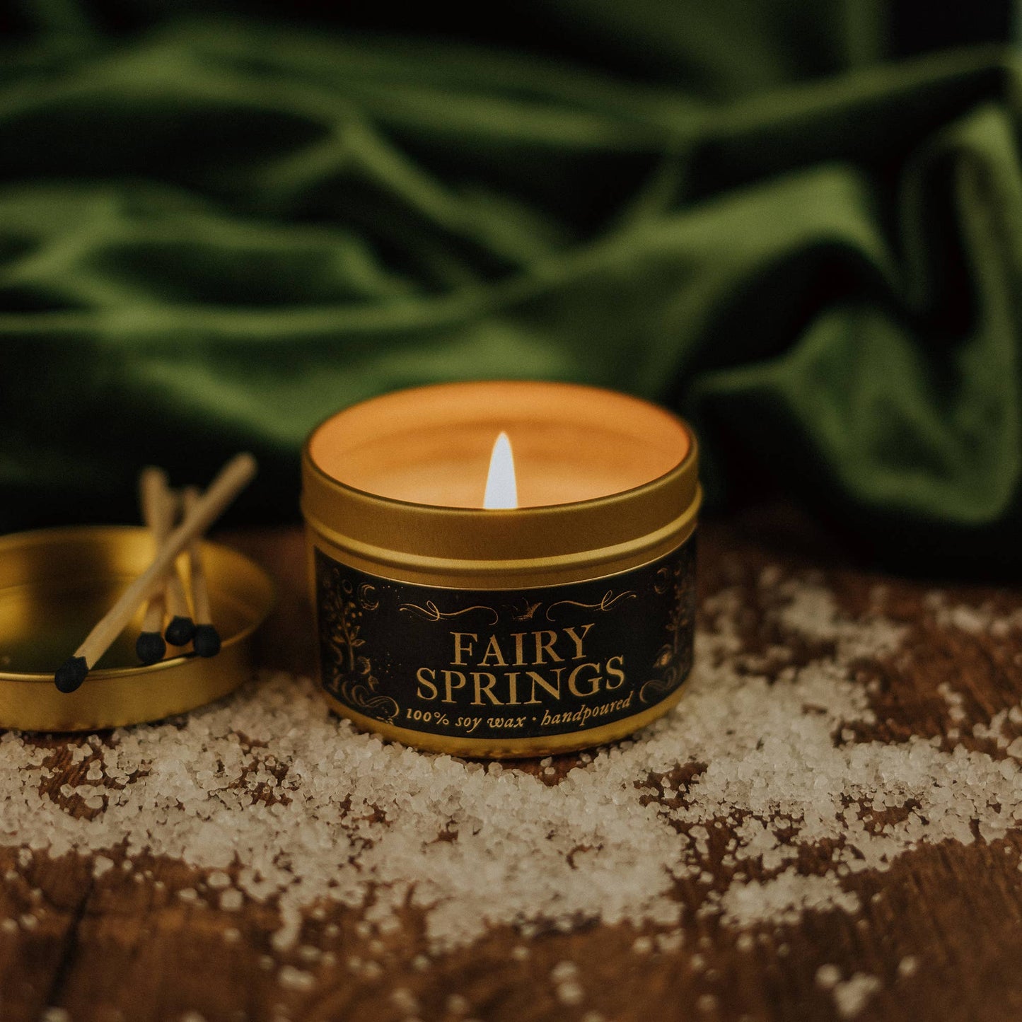 Candle - Fairy Springs | Soy Wax Jar Candle: Standard (11 oz)