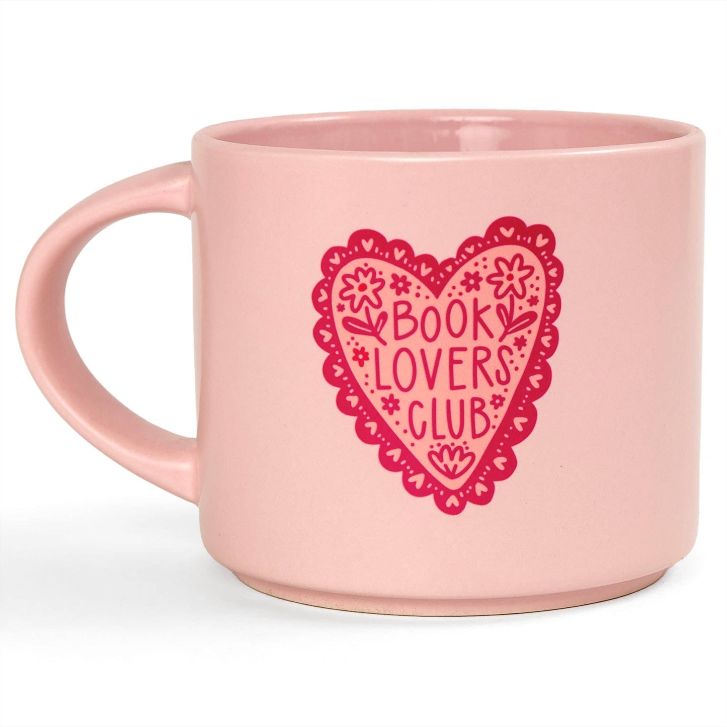 Mug - Book Lovers Club Ceramic - Pink