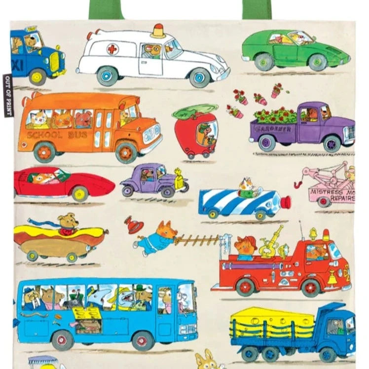 Tote Bag - Richard Scarry - Cars and Trucks and Things That Go