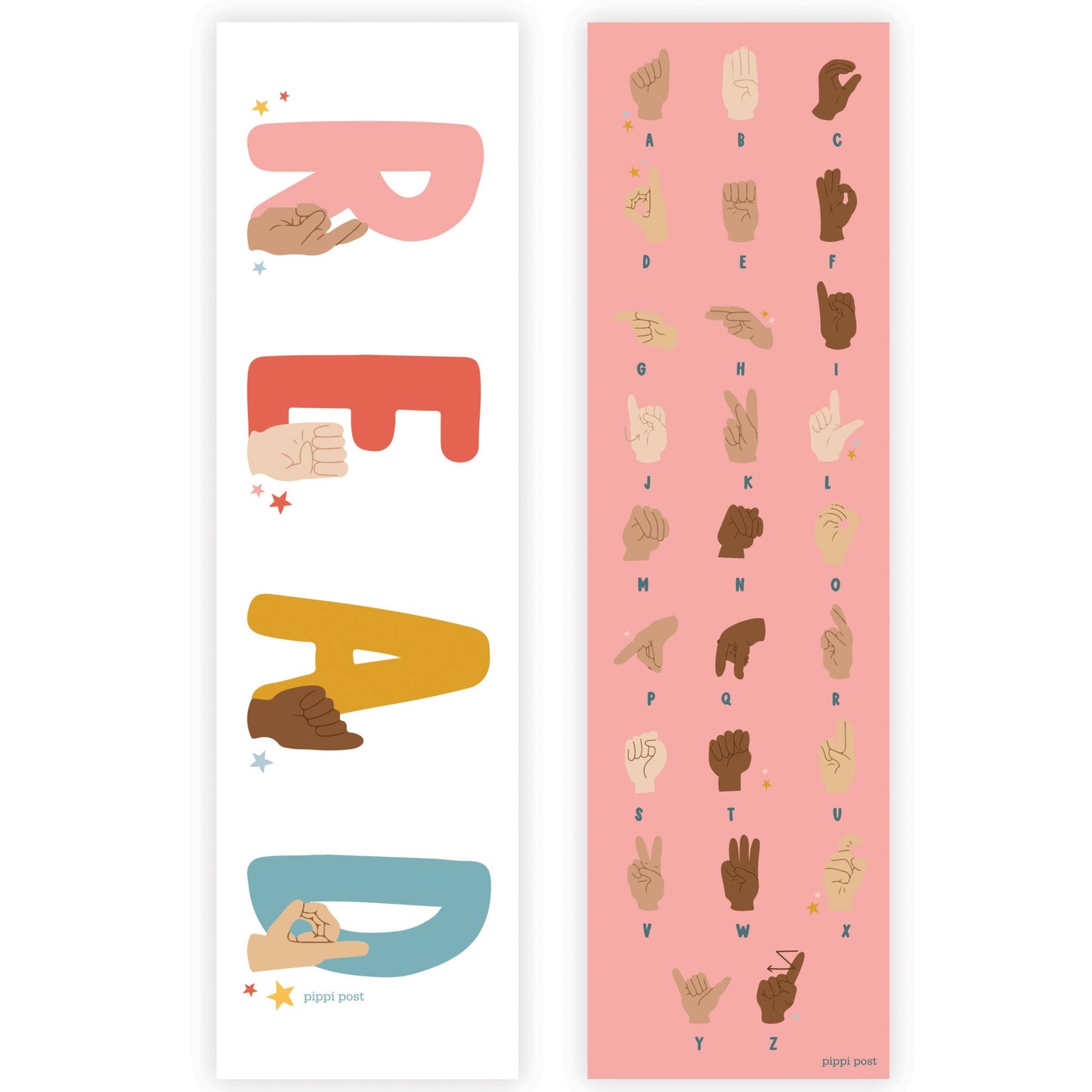 Sign Language Bookmark Set