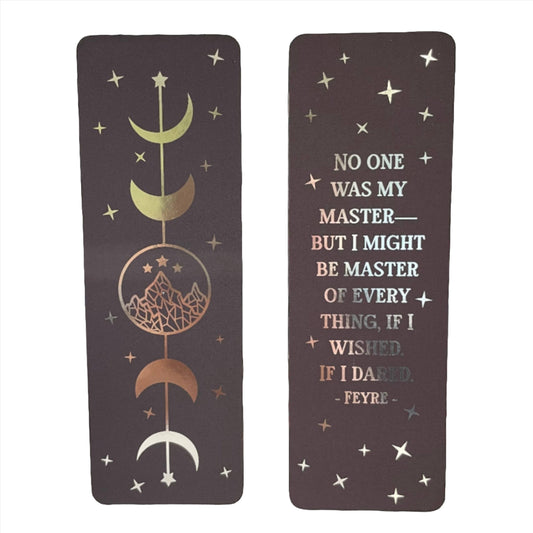 Feyre Tattoo ACOTAR Foil Bookmark